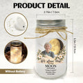 Personalized 16 Oz Glass Mason Jar Light Product Details