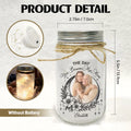 Personalized 16 Oz Glass Mason Jar Light Product Details