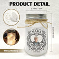 Personalized 16 Oz Glass Mason Jar Light Product Details
