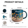 12 Oz Personalized Mahjong Pottery Mug Product Details