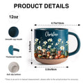 12 Oz Personalized Coffee Pottery Mug Product Details