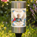 Personalized Always With You Memorial Solar Garden Light With Photo
