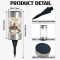 Memorial Solar Garden Light Size And Product Details