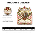 Pet sympathy suncatcher product details and size chart
