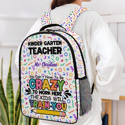 Kinder Garten Teacher - Large Capacity Backpack V4 BPV403