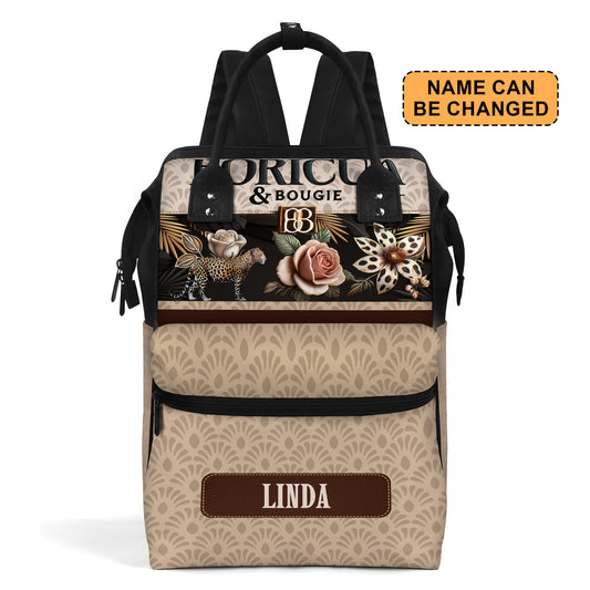 Boricua & Bougie - Large Capacity Backpack, Duckbilled Backpack BPBOR07