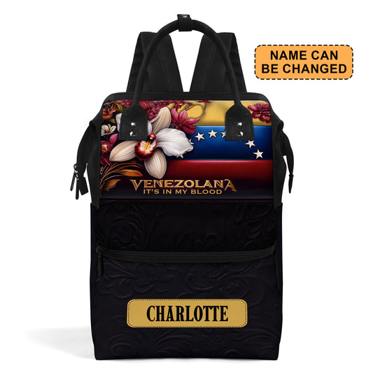 Venezolana - Large Capacity Backpack, Duckbilled Backpack BPVEN01