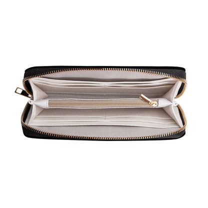 Cubana Queen - Personalized Leather Clutch Purse CUB04C