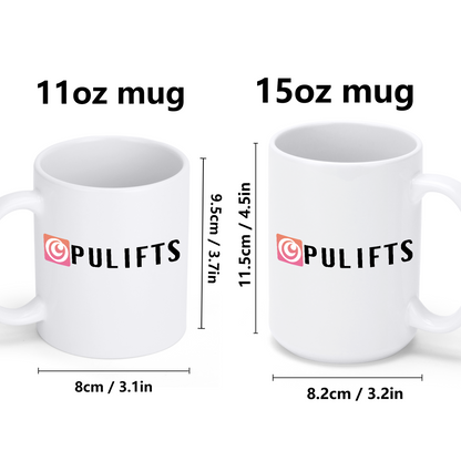 Woman's Hand 3D effect - Personalized Custom Coffee Mug MUG01